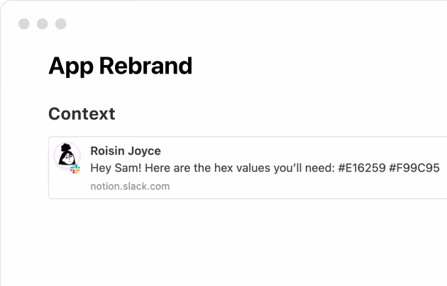 Integración de Slack